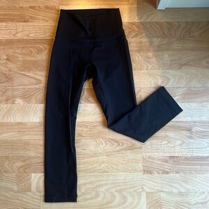 Lululemon cropped leggings black size 2